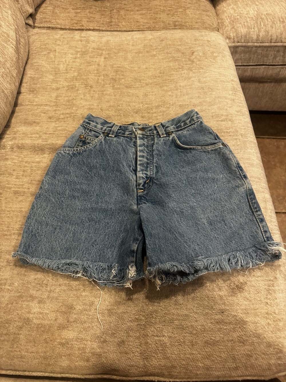 Levi's Vintage Orange Tab Denim Shorts Size 5 Made In USA